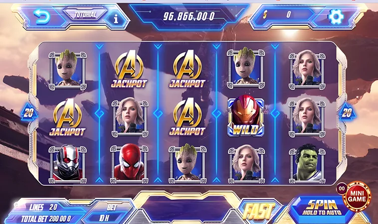 Cách chơi nổ hũ Avengers với PKWIN: Đừng bỏ lỡ cơ hội làm giàu